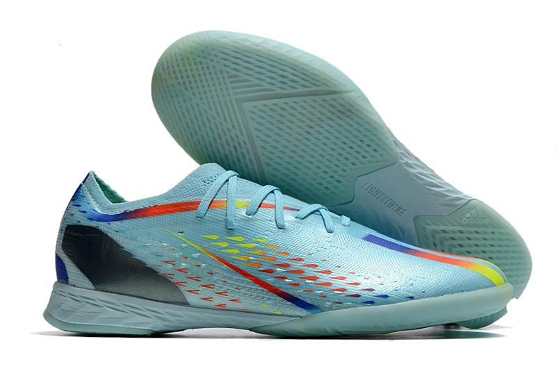 Chuteira Adidas X Speed Portal 3 Futsal - Azul